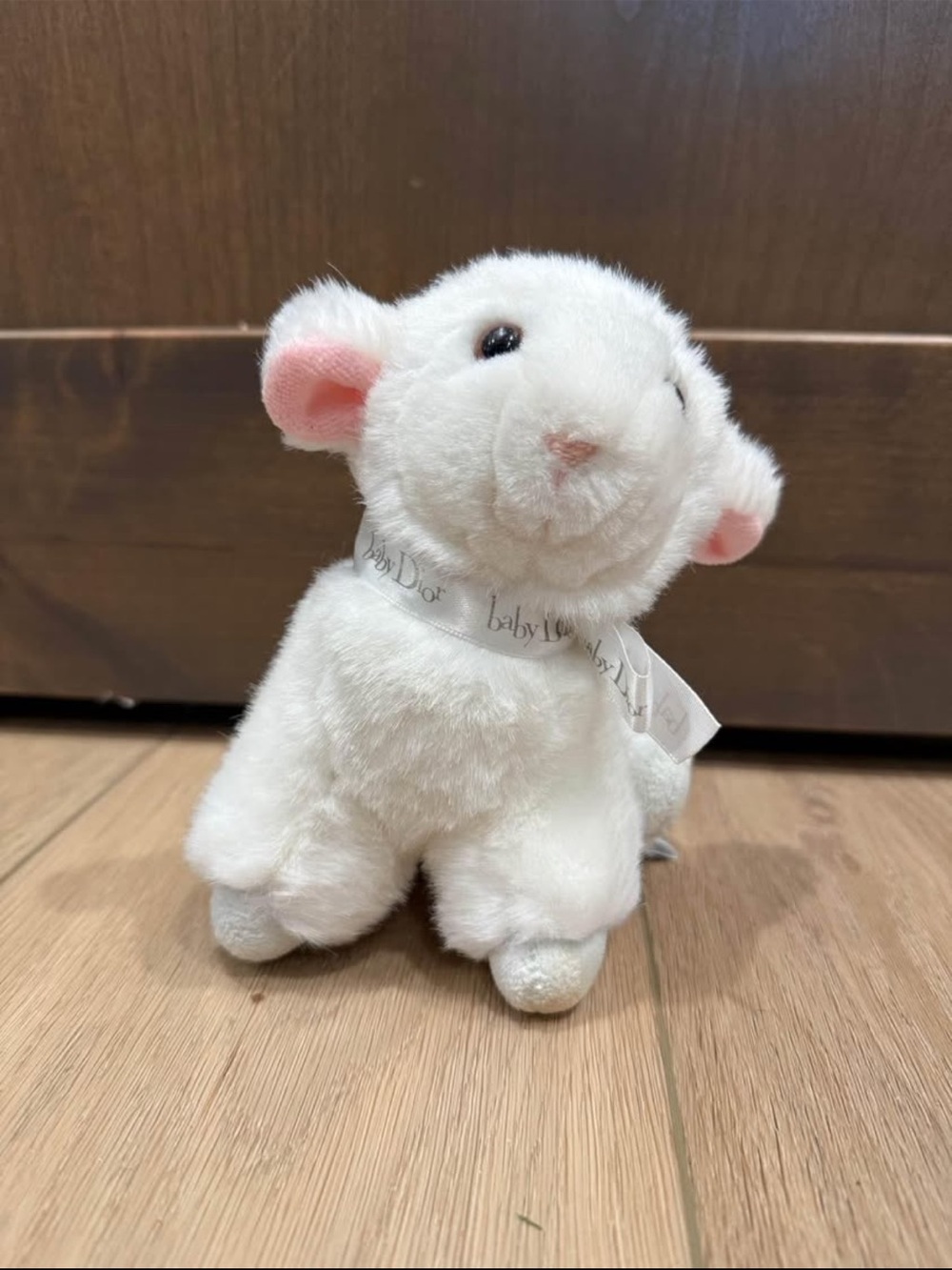 Baby Dior White Plush Lamb